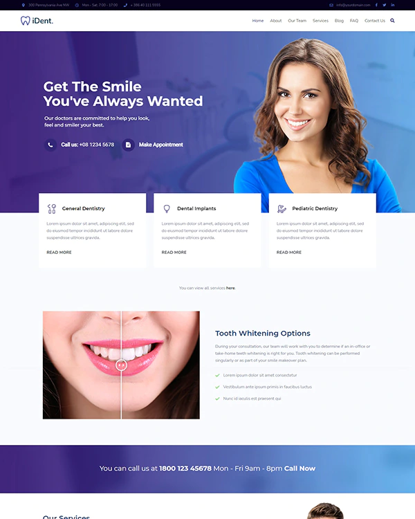 Private Doctor homepage preview